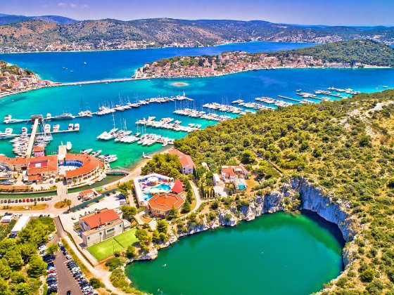 yachting kroatien bucht stadt panorama